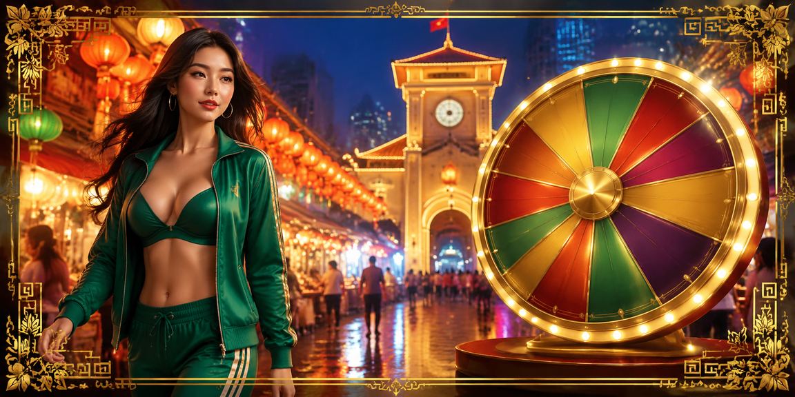 Không khí game show casino sôi động tại chợ đêm TP. Hồ Chí Minh