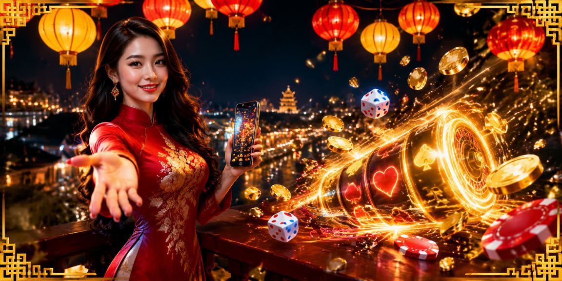 Khung cảnh chợ đêm Huế sôi động với hoạt động cá cược trực tuyến